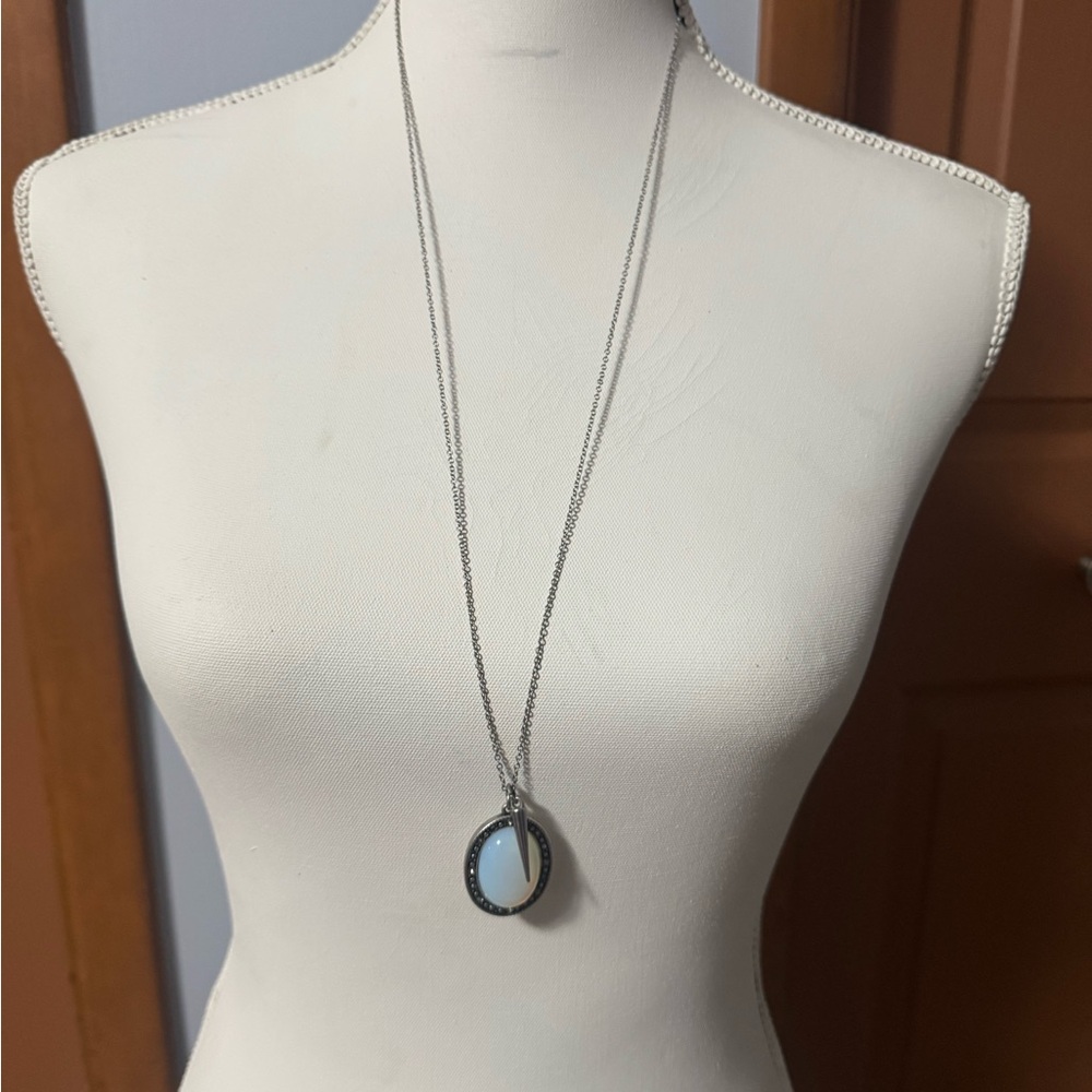 American Eagle Outfitters Silver Pendant Necklace with fun accents